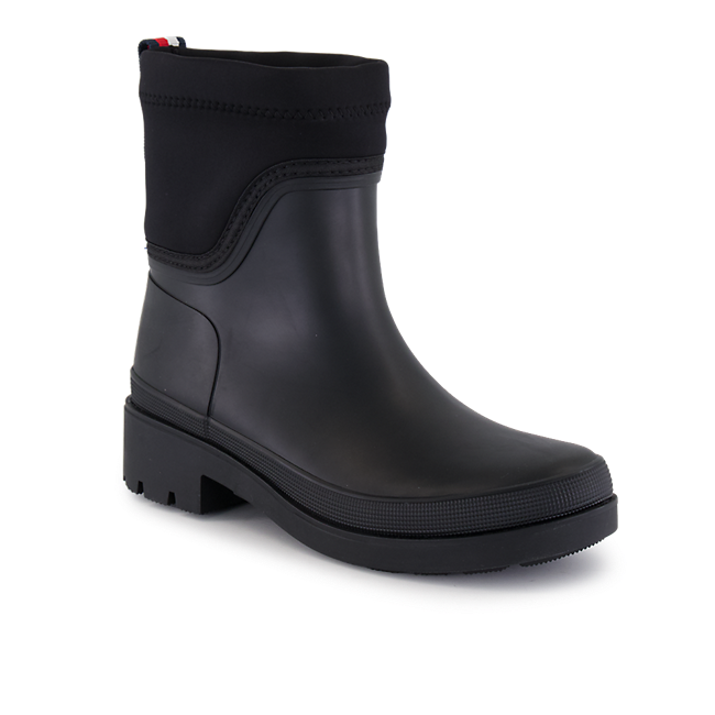 Tommy Hilfiger Damen Gummistiefel Schwarz Tommy Hilfiger Damen Gummistiefel Schwarz
