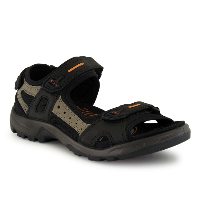 Ecco Offroad Herren Sandale Schwarz