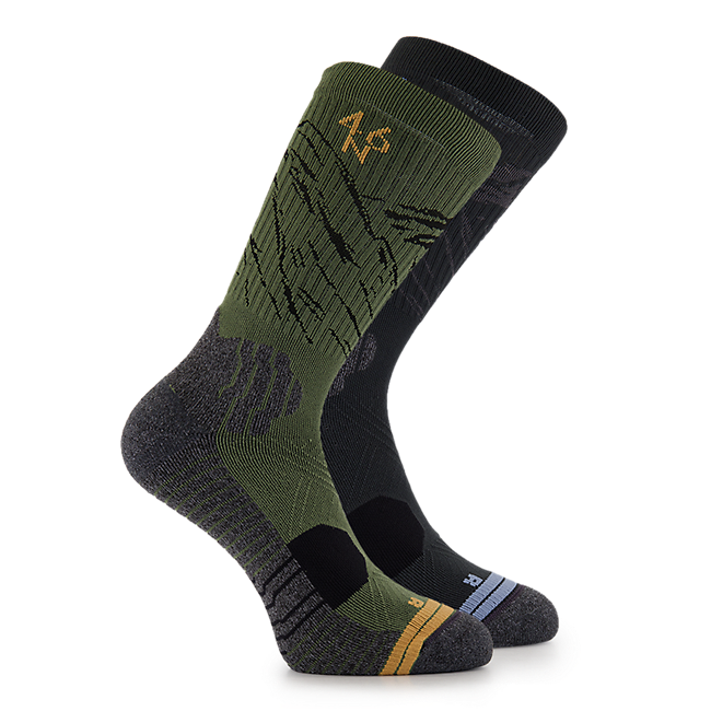 46 Nord Quarter 2er Pack Herren Wandersocken 39-41;42-44;45-47