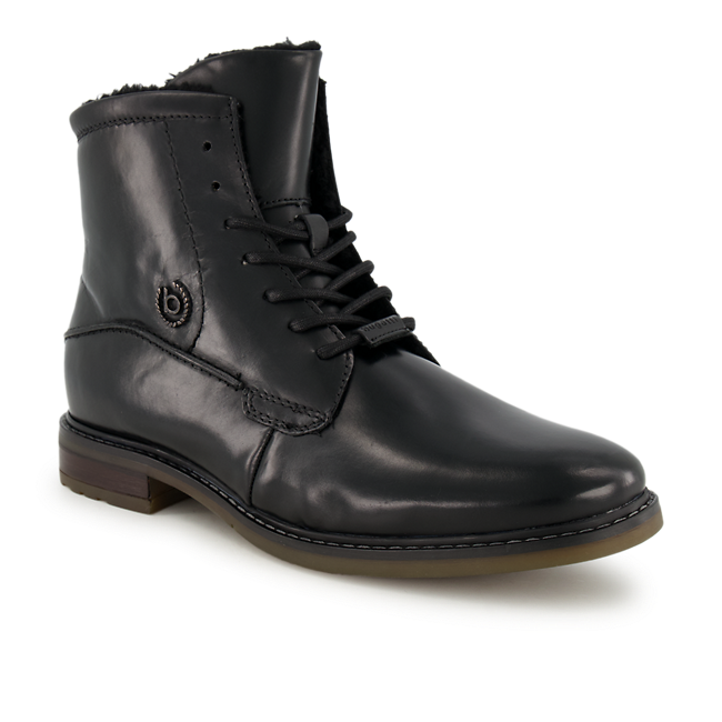 Bugatti Marcello Herren Schnürboot Schwarz