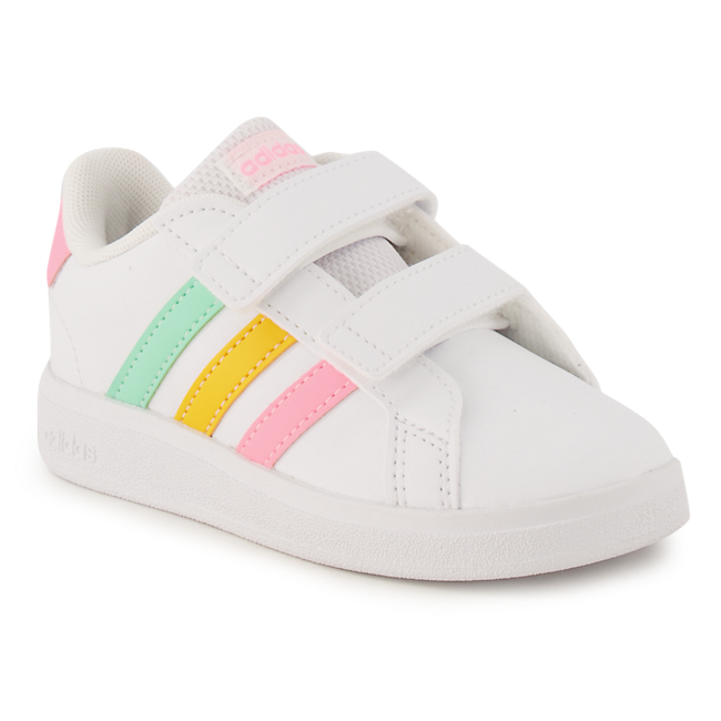 adidas Grand Court Mädchen Sneaker Weiss