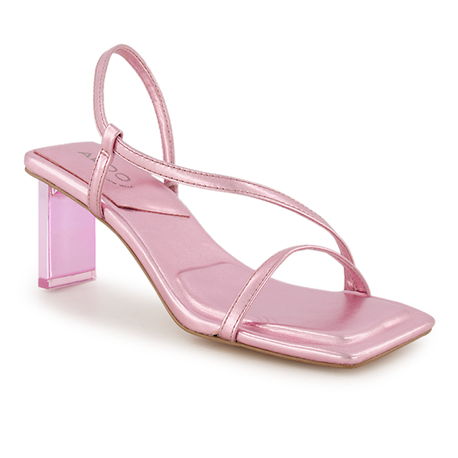 Aldo Castlegate Damen Hohe Sandalette Pink