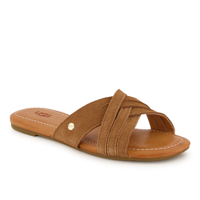 UGG Kenleigh Damen Pantolette Cognac