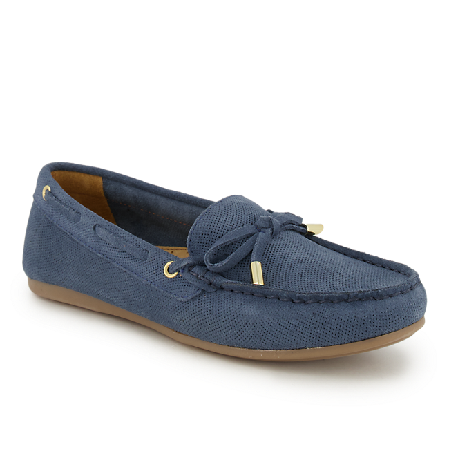 Varese Lise Damen Mokassin Blau