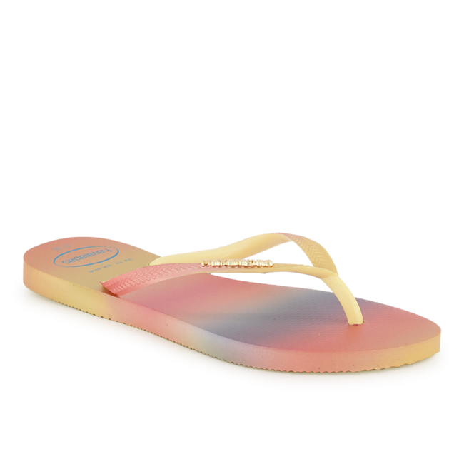 Havaianas Slim Gradient Sunset Damen Flip Flop Gelb