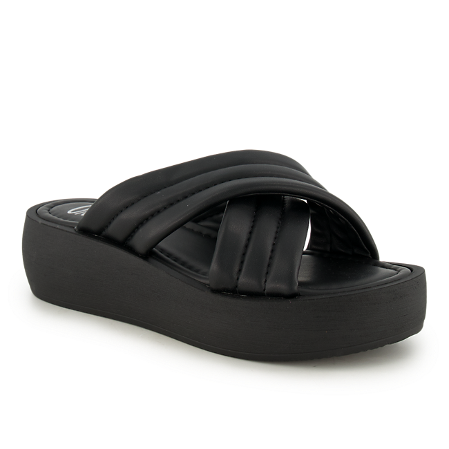 Oxmox Damen Pantolette Schwarz