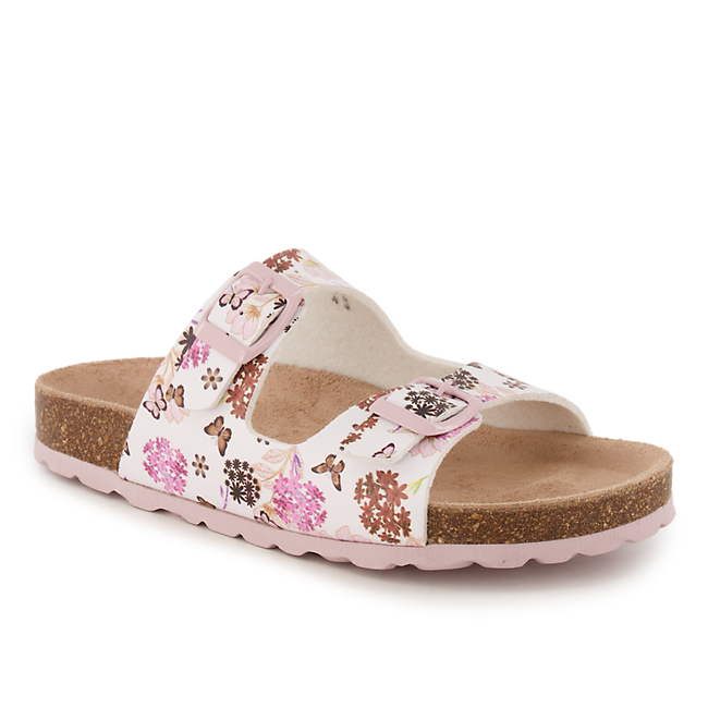 Wellness Mädchen Pantolette Weiss Wellness Mädchen Pantolette Weiss