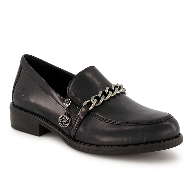 Remonte Damen Loafer Schwarz