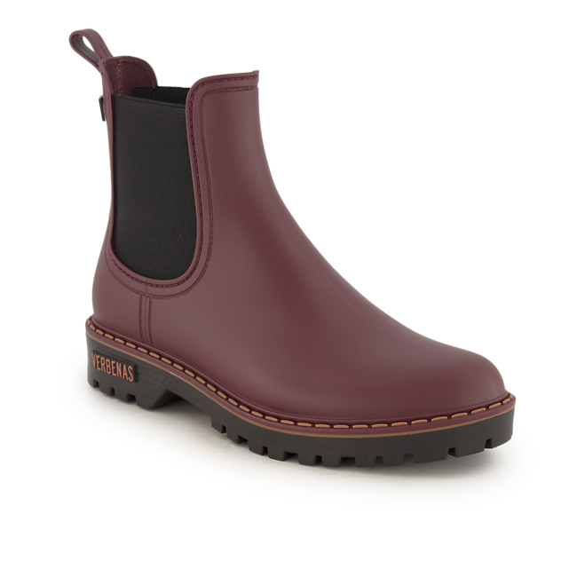 Verbenas Gaudi Countryside Damen Chelsea Gummistiefel Rot Verbenas Gaudi Countryside Damen Chelsea Gummistiefel Rot