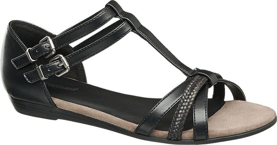À En Boutique La De Noir Sandale Acheter Prix Dans Femmes Avantageux Graceland Ligne 4RLAjq35