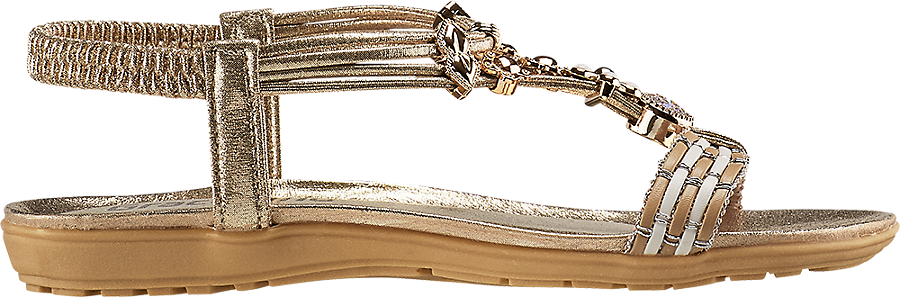 In Online Artikelnummernbsp;1210284 Von Damen Sandale Im Graceland Günstig Kaufen Gold shop MqUzSpV