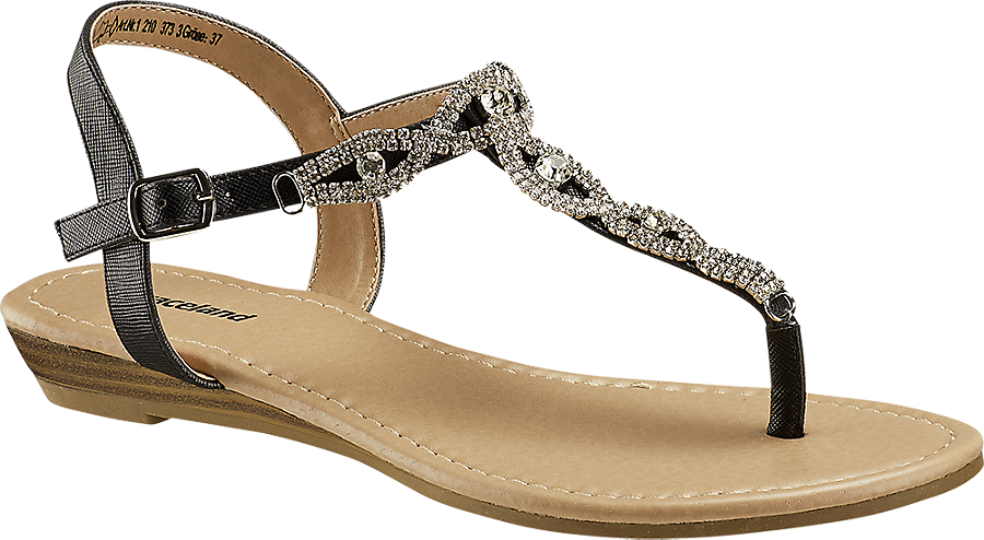 Im Kaufen Von Graceland Artikelnummernbsp;1210373 shop In Günstig Sandale Damen Schwarz Online FT1KlJc