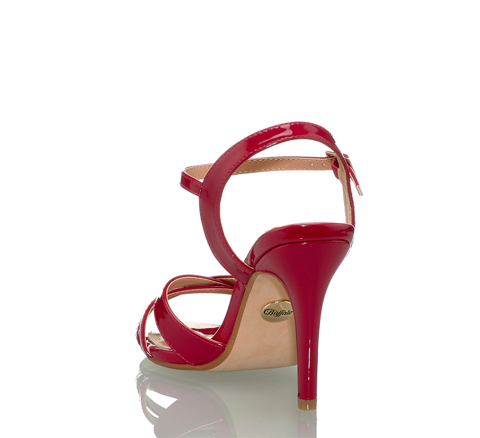 Kaufen In Buffalo Im Von Hohe Online Shop Damen Rot Sandalette tqvw7z6rq