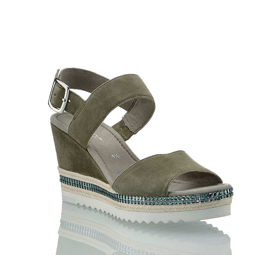 Olive Im Sandalette Günstig In Hohe Kaufen Damen Von Gabor Corner qHxw8TPXB