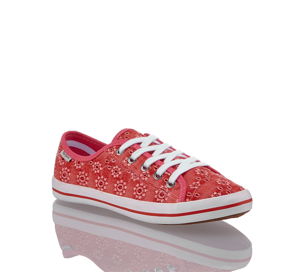 Damen Pepe In Kaufen Von Grey Im Schnürschuh Anglaise Jeans Günstig Coral qfqnpFwZx
