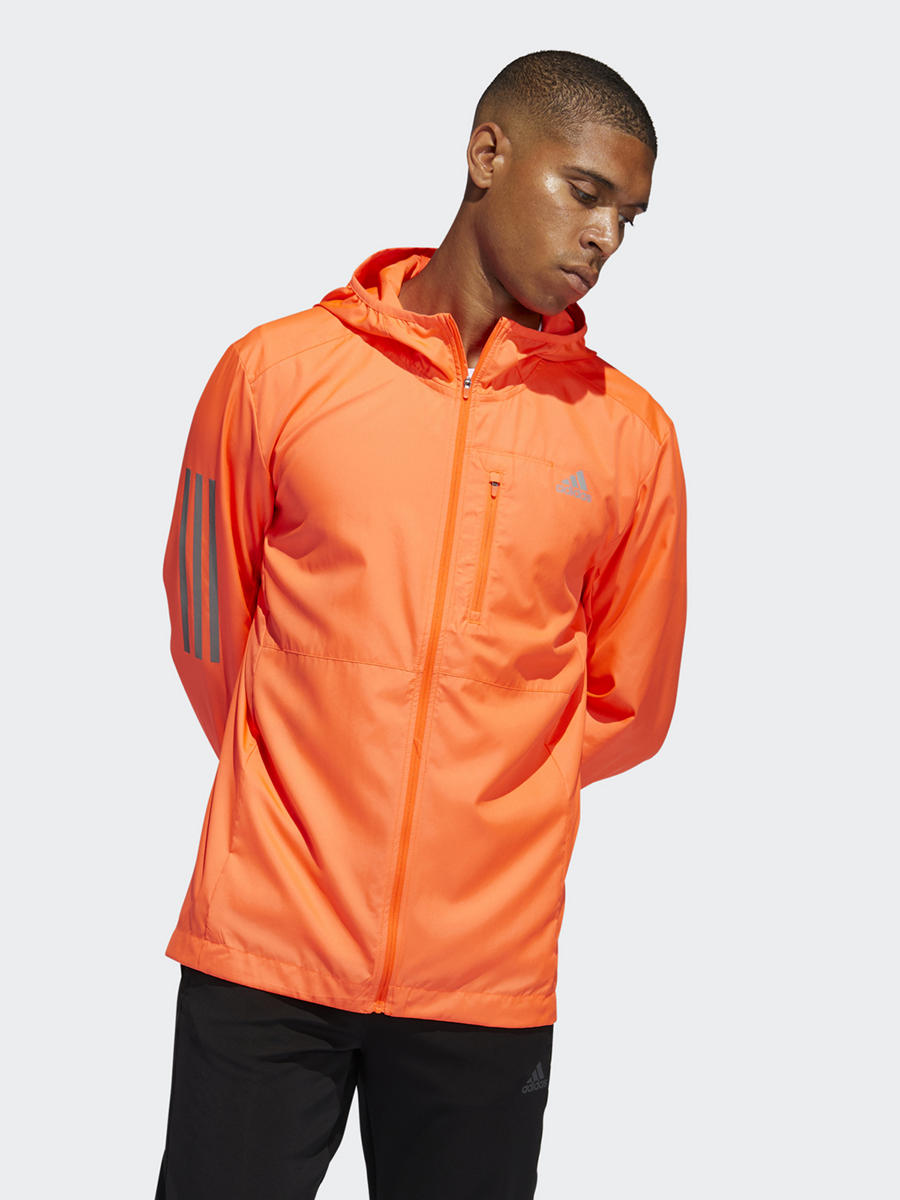 adidas trainingsjacke grau orange