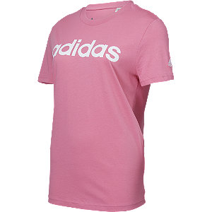 Adidas Performance sport T shirt lichtroze/wit online kopen