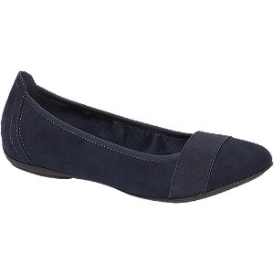 Graceland Donker Blauwe Ballerina graceland kopen in de aanbieding