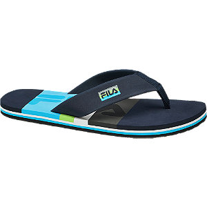 Fila Blauwe Teenslipper fila kopen in de aanbieding