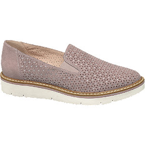 Graceland Roze Instapper Perforatie graceland kopen in de aanbieding