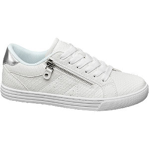 Graceland Witte Sneaker Slangenprint graceland kopen in de aanbieding