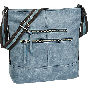 Graceland Blauwe Schoudertas graceland kopen in de aanbieding