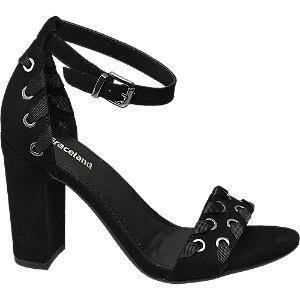 Graceland Zwarte Sandalette Veter graceland kopen in de aanbieding Graceland Zwarte Sandalette Veter graceland kopen in de aanbieding