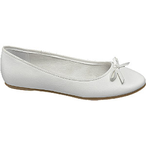 Graceland Witte Ballerina Strik graceland kopen in de aanbieding Graceland Witte Ballerina Strik graceland kopen in de aanbieding