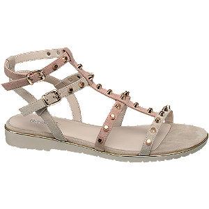 Graceland Lichtroze Sandaal Studs graceland kopen in de aanbieding Graceland Lichtroze Sandaal Studs graceland kopen in de aanbieding