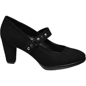 Graceland Zwarte Pump Steentjes graceland kopen in de aanbieding