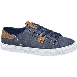 Bench Donkerblauwe Sneaker Vetersluiting bench kopen in de aanbieding Bench Donkerblauwe Sneaker Vetersluiting bench kopen in de aanbieding
