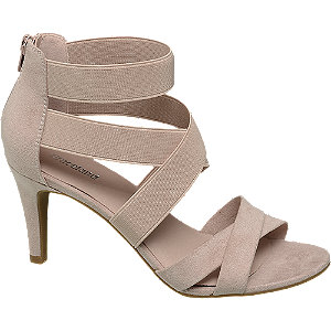 Graceland Roze Sandalette Elastieken Banden graceland kopen in de aanbieding Graceland Roze Sandalette Elastieken Banden graceland kopen in de aanbieding