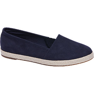 Graceland Donkerblauwe Espadrille Touwzool graceland kopen in de aanbieding