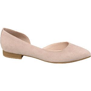 Graceland Lichtroze Ballerina Open Geleng graceland kopen in de aanbieding