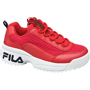 Rode chunky sneaker Fila maat 39 - Vindjeschoen.nl