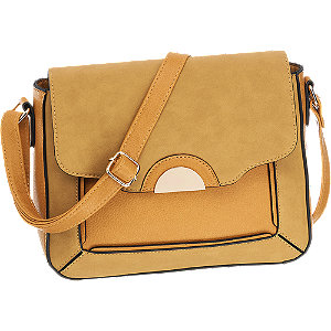 Graceland Gele Schoudertas Klep graceland kopen in de aanbieding