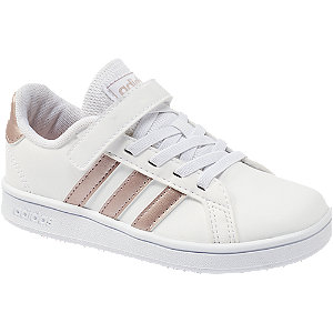 Witte Grand court klittenband adidas