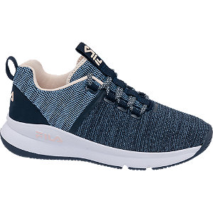 Fila Blauwe Sneaker Memory Foam fila kopen in de aanbieding