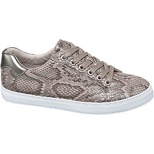 Graceland Grijze Sneaker Slangenprint graceland kopen in de aanbieding Graceland Grijze Sneaker Slangenprint graceland kopen in de aanbieding