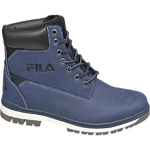 Fila Blauwe veterboot warm gevoerd maat 36 - Vindjeschoen.nl
