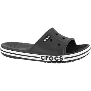 Crocs Zwarte bayaband slide
