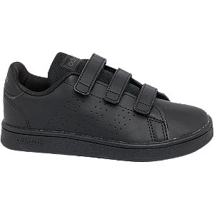 adidas black junior trainers
