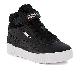 Image of Puma Carina Mädchen Midcut Schwarz 28-35 bei OchsnerShoes.ch