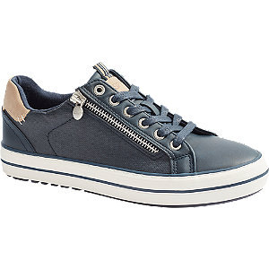 Blauwe sneaker sierrits Esprit