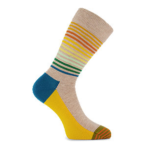 Image of Happy Socks Half Stripe Damen Socken 36-40