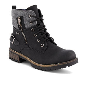 Pesaro Damen Schnürboot Schwarz, 37