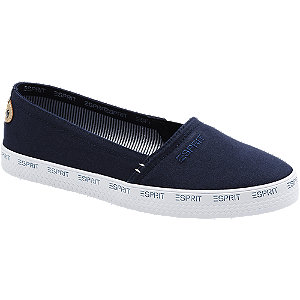 Blauwe loafer Esprit