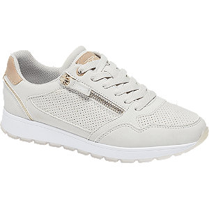 Grijze sneaker sierrits Esprit