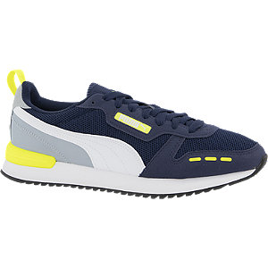 Puma R78 Runner sneakers donkerblauw/geel online kopen