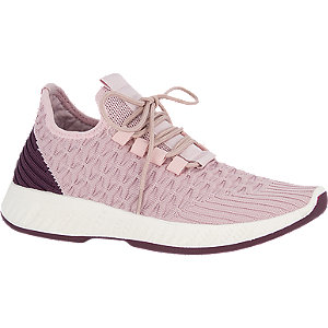 Roze sneaker knitted Venice